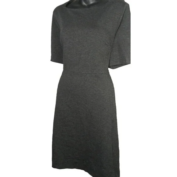 The Limited Women's Casual Pull-over Dress Fit & Flare Knee Length Empire Waist - Picture 2 of 12